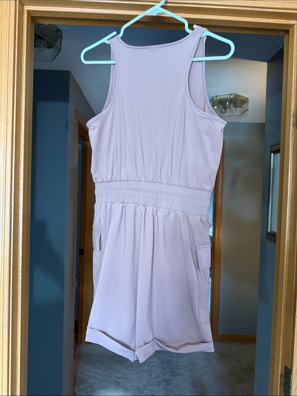 Zyia Dust La Jolla Sleeveless Romper with Drawstring - Picture 2 of 4